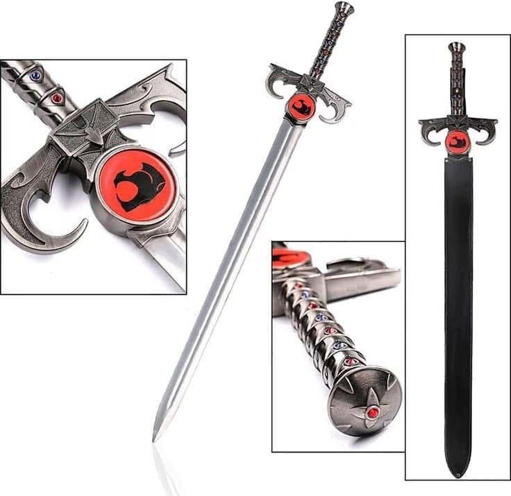 ThunderCat Sword of Omens Inspired Metal Replica with Scabbard
