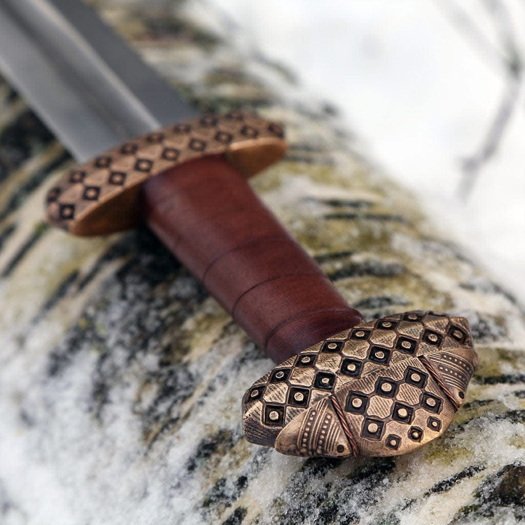 Viking Sword with Leather Sheath – Authentic Craftsmanship