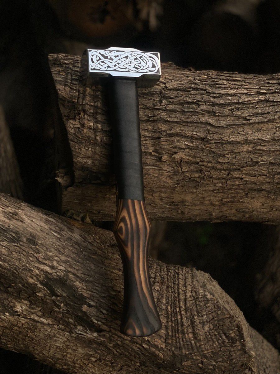 ⚒️ Mjölnir-Inspired War Hammer – Viking Decorative Collectible