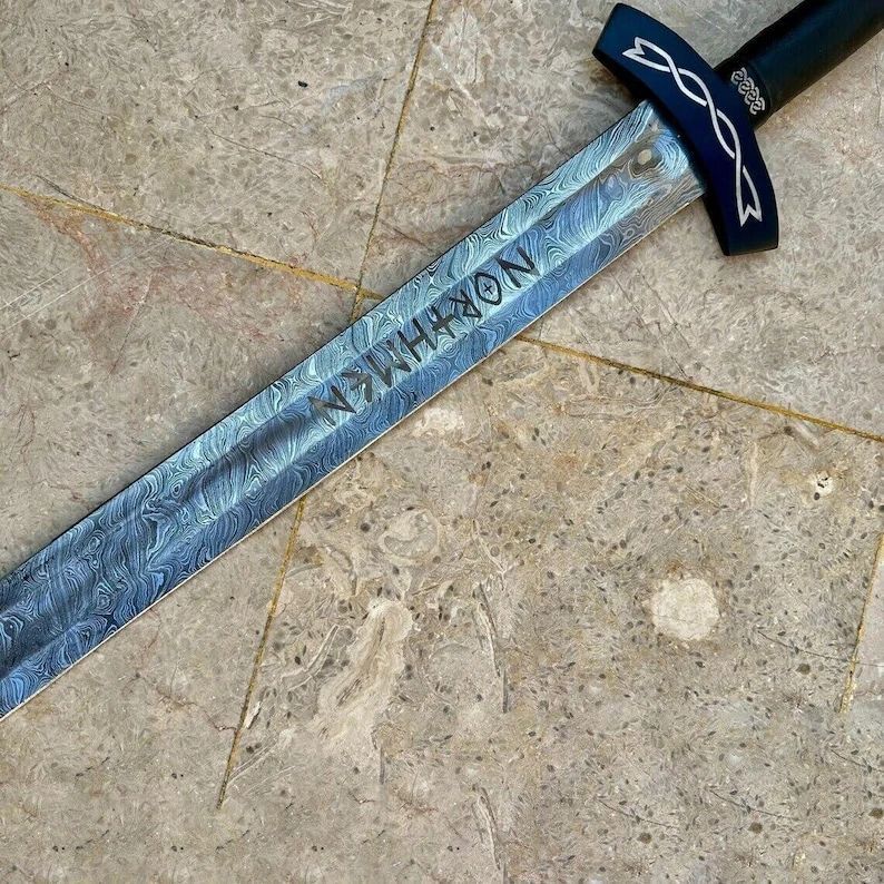 Viking Northmen Sword with Decorative Scabbard