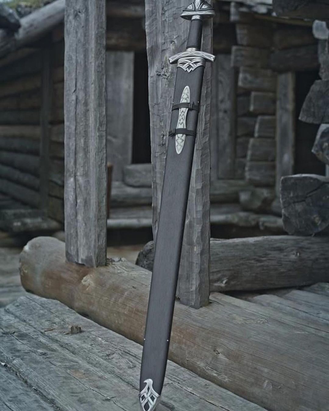 Northmen Viking Sword – Hand-Forged High Carbon Steel with Rune Engraving