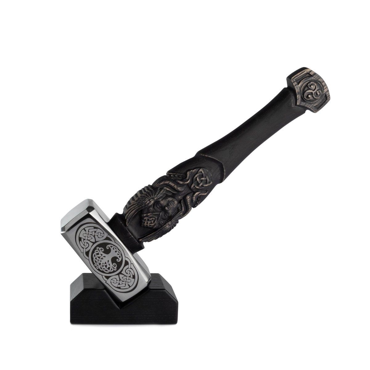 Celtic Tree of Life War Hammer – Engraved Decorative Hammer