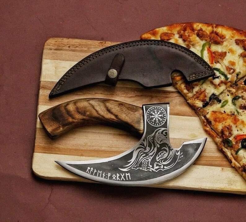 Viking Axe Pizza Cutter – Unique, Detailed design