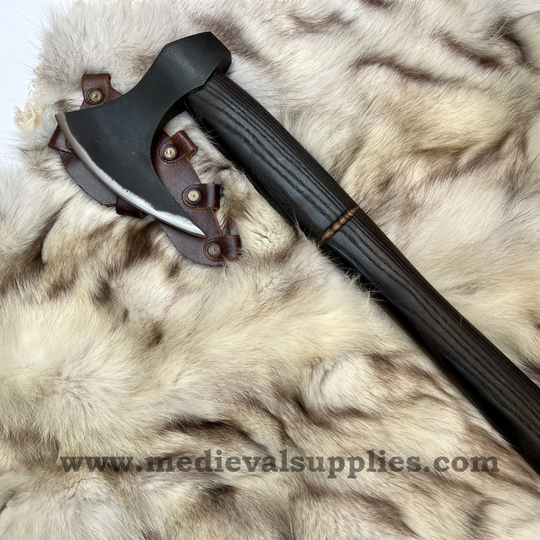 Hand Forged Vikings Valhalla Axe Fully Functional
