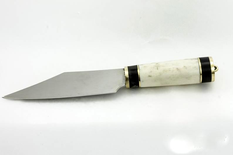 Forged luxury small knife inspired by anglo-saxon knives, Norse, Early Medieval, Reenactment, anglosaxon, Seax,small knife, gift for him