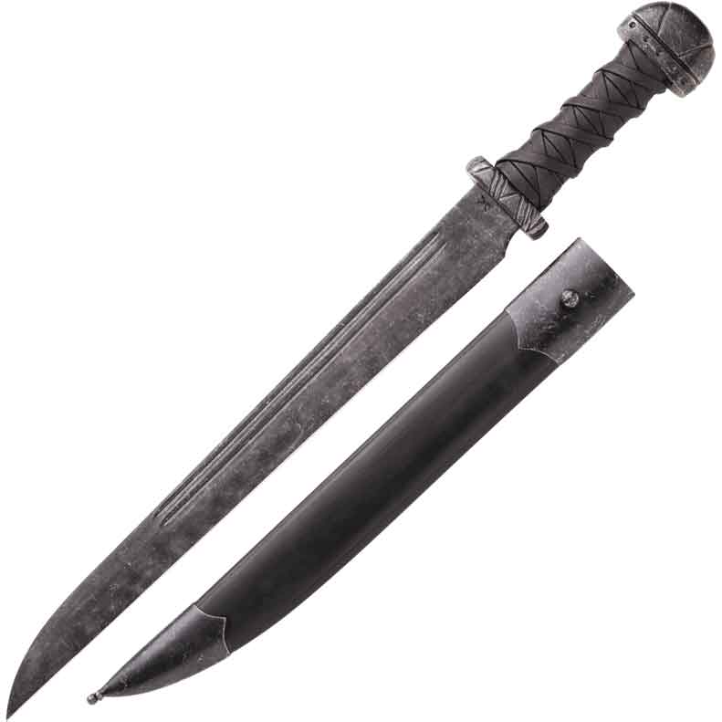 hand forged carbon steel viking seax knife viking knife