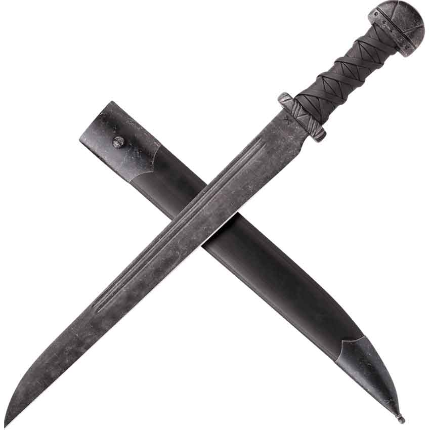 hand forged carbon steel viking seax knife viking knife