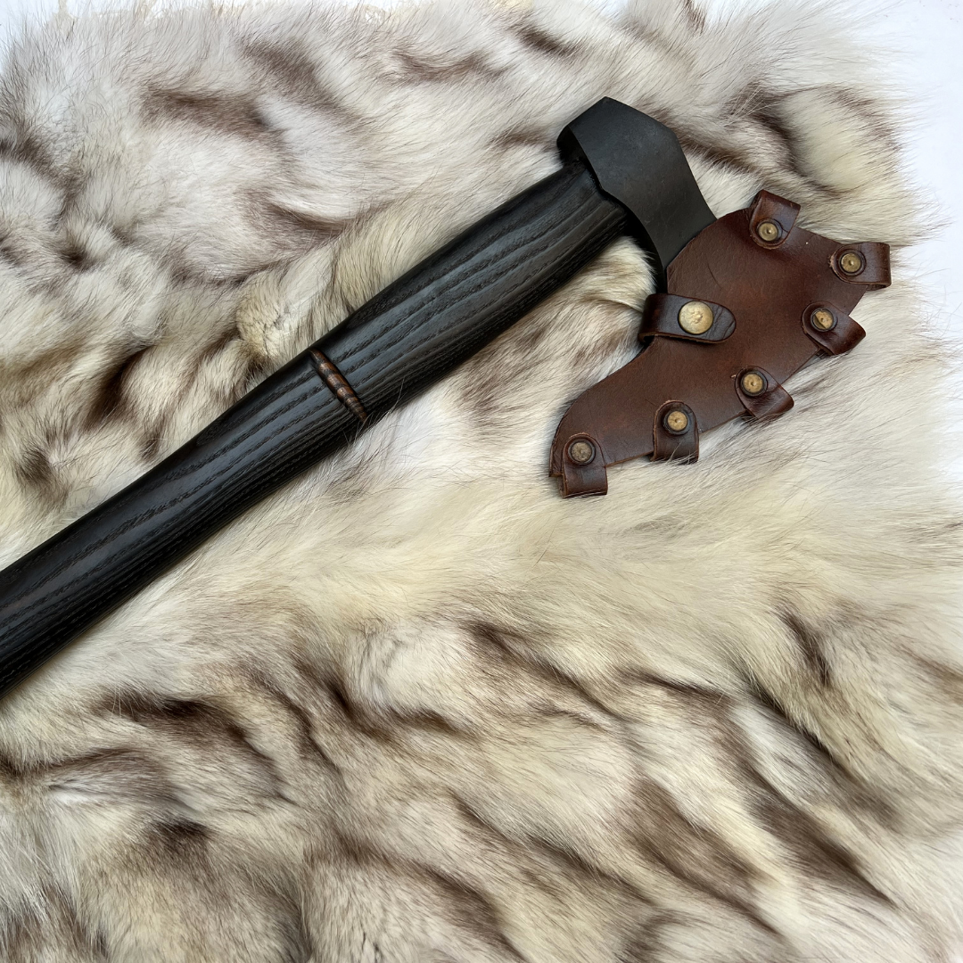 Hand Forged Vikings Valhalla Axe Fully Functional