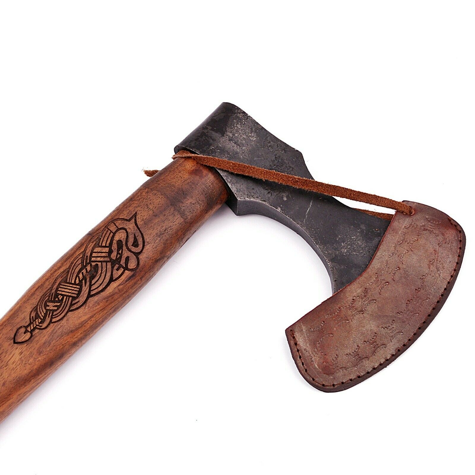 Viking Age Scandinavian Skeggøx Battle Axe | Engraved Handle |